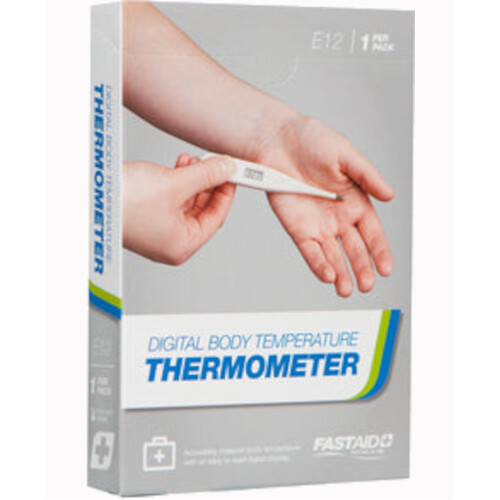 WORKWEAR, SAFETY & CORPORATE CLOTHING SPECIALISTS - THERMOMETER, DIGITAL-White-One Size
