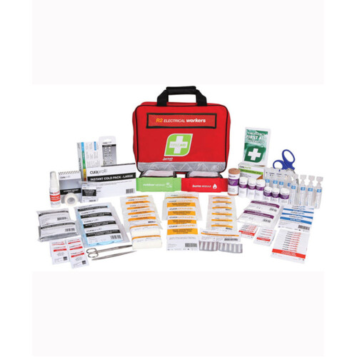 WORKWEAR, SAFETY & CORPORATE CLOTHING SPECIALISTS - First Aid Kit, R2, Electrical Workers Kit, Soft Pack