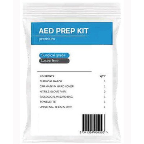 WORKWEAR, SAFETY & CORPORATE CLOTHING SPECIALISTS AED BASIC PREP KIT-White-One Size