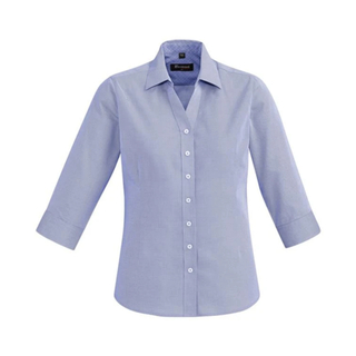 WORKWEAR, SAFETY & CORPORATE CLOTHING SPECIALISTS - Boulevard - Hudson Womens 3/4 Sleeve Shirt