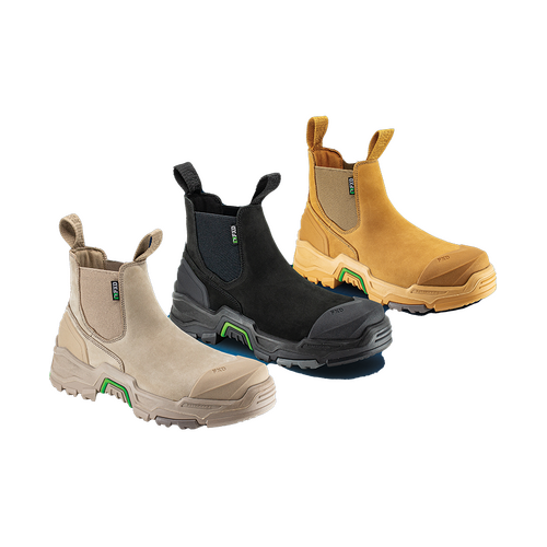 WORKWEAR, SAFETY & CORPORATE CLOTHING SPECIALISTS - DURA-X3 - SLIP-ON INDUSTRIAL WORK BOOT