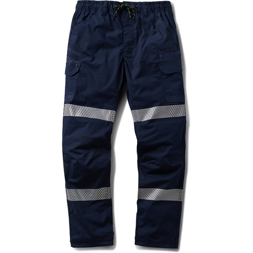 WORKWEAR, SAFETY & CORPORATE CLOTHING SPECIALISTS - WP-12T - Taped Elastic Waist Stretch Ripstop Work Pant