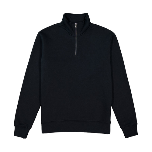 WORKWEAR, SAFETY & CORPORATE CLOTHING SPECIALISTS Black Mens Everyday 1/4 Zip