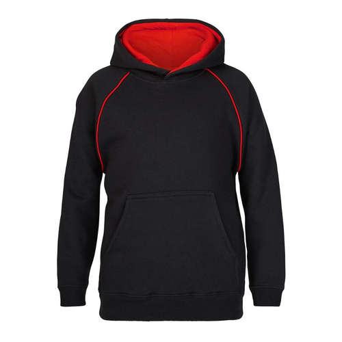 WORKWEAR, SAFETY & CORPORATE CLOTHING SPECIALISTS - JB's CONTRAST FLEECY HOODIE - Kids