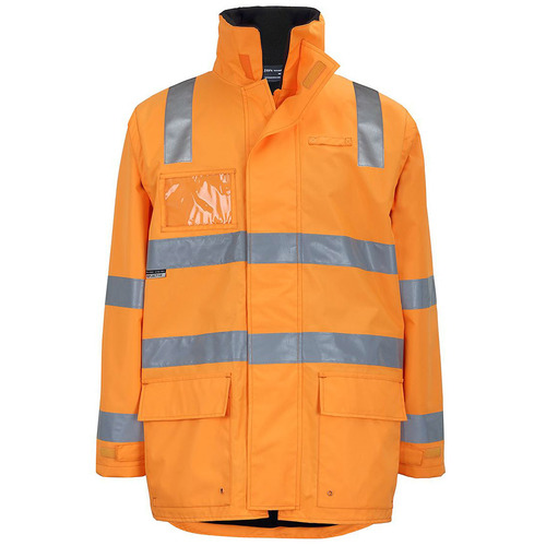 WORKWEAR, SAFETY & CORPORATE CLOTHING SPECIALISTS - JB's AUST. RAIL D+N ZIP OFF SLEEVE L/LINE JACKET