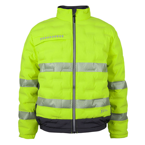 WORKWEAR, SAFETY & CORPORATE CLOTHING SPECIALISTS - JB's HV (D+N) GRAPHENE PUFFER JACKET