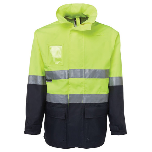 WORKWEAR, SAFETY & CORPORATE CLOTHING SPECIALISTS - JB's HI VIS (D+N) LONG LINE JACKET