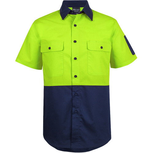 WORKWEAR, SAFETY & CORPORATE CLOTHING SPECIALISTS JB's HV CLASS F RIPSTOP S/S WORK SHIRT