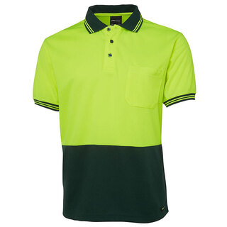 WORKWEAR, SAFETY & CORPORATE CLOTHING SPECIALISTS - JB's HI VIS S/S TRADITIONAL POLO