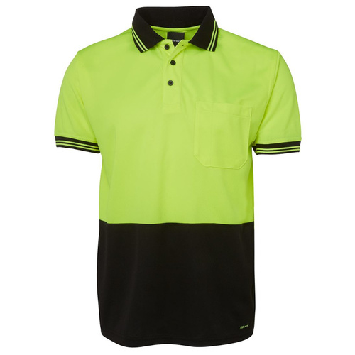 WORKWEAR, SAFETY & CORPORATE CLOTHING SPECIALISTS JB's HI VIS S/S TRADITIONAL POLO