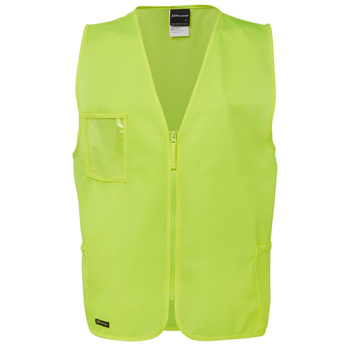 WORKWEAR, SAFETY & CORPORATE CLOTHING SPECIALISTS - JB's HI VIS ZIP SAFETY VEST