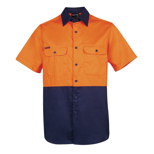 WORKWEAR, SAFETY & CORPORATE CLOTHING SPECIALISTS - JB's HI VIS S/S 150G SHIRT
