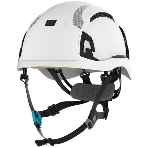 WORKWEAR, SAFETY & CORPORATE CLOTHING SPECIALISTS EVO ALTA Skyworker Vented Safety Helmet with CR2 Reflective Kit - White