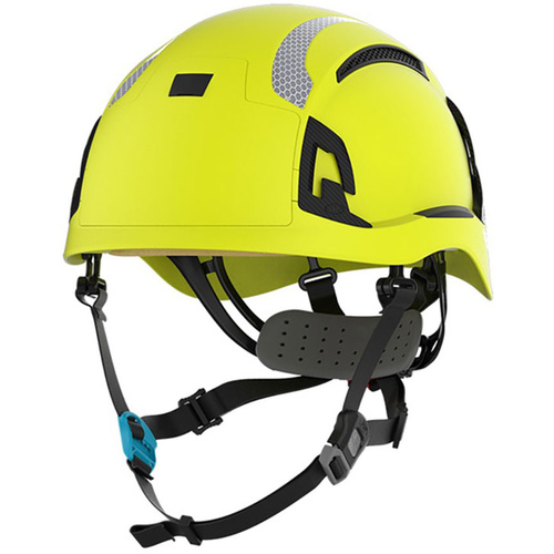 WORKWEAR, SAFETY & CORPORATE CLOTHING SPECIALISTS EVO ALTA Skyworker Vented Safety Helmet with CR2 Reflective Kit - Hi Vis Yellow