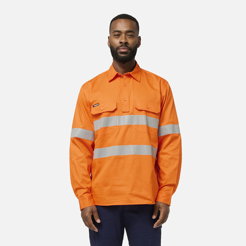 WORKWEAR, SAFETY & CORPORATE CLOTHING SPECIALISTS - Originals Hv Cf Vented Gusset Cuff Tape Shirt