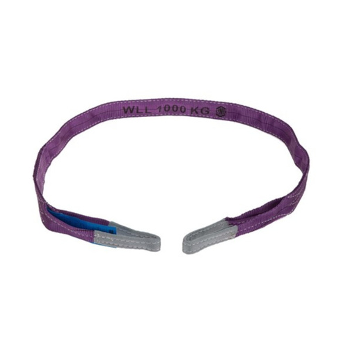 WORKWEAR, SAFETY & CORPORATE CLOTHING SPECIALISTS - Sling Flat 8:1 WLL Polyester 1T 3.0m
