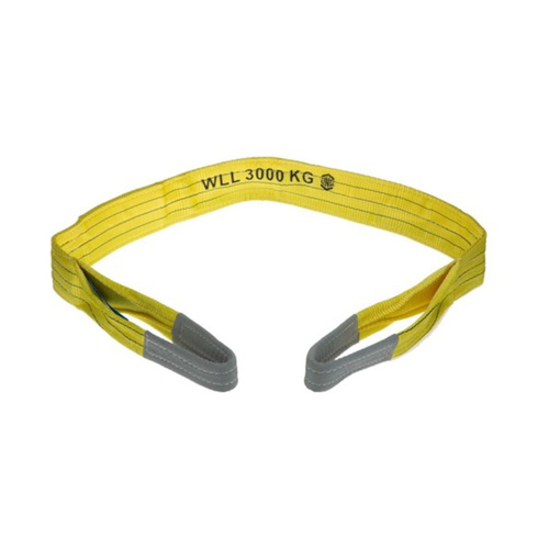 WORKWEAR, SAFETY & CORPORATE CLOTHING SPECIALISTS - Sling Flat 8:1 WLL Polyester 3T 1.0m