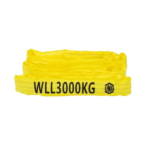 WORKWEAR, SAFETY & CORPORATE CLOTHING SPECIALISTS - Sling Round 7:1 WLL Polyester 3T 5.0m