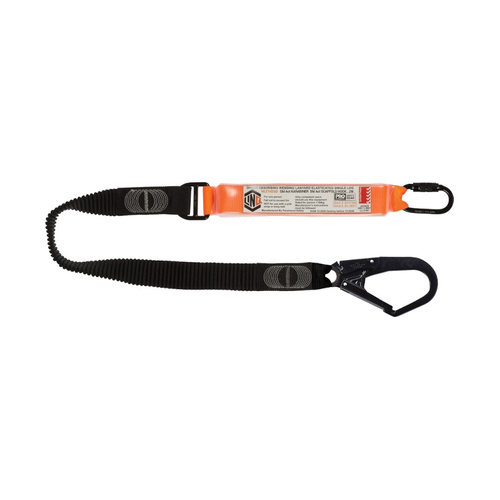 WORKWEAR, SAFETY & CORPORATE CLOTHING SPECIALISTS - Elite Single Leg Elasticated Lanyard with Hardware KD & SD