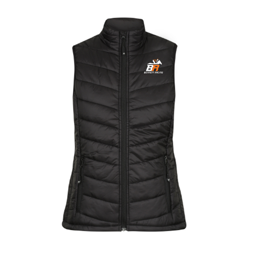 WORKWEAR, SAFETY & CORPORATE CLOTHING SPECIALISTS Women's Bennett Racing Puffer Vest