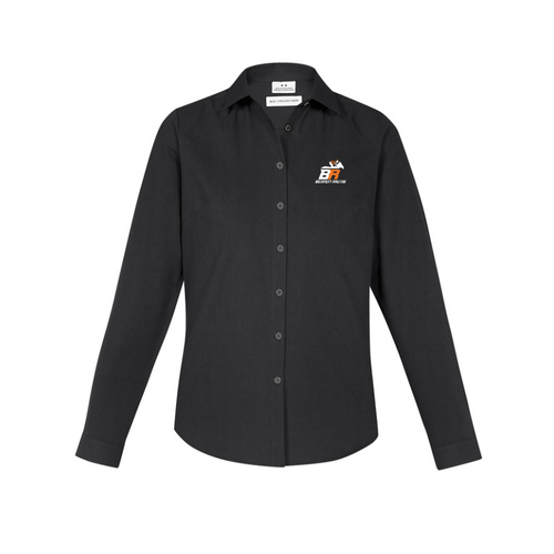 WORKWEAR, SAFETY & CORPORATE CLOTHING SPECIALISTS Women's Premium Bennett Racing Long Sleeve Shirt
