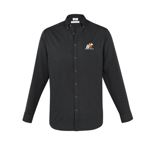 WORKWEAR, SAFETY & CORPORATE CLOTHING SPECIALISTS Mens's Premium Bennett Racing Long Sleeve Shirt
