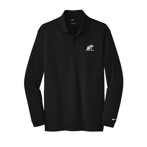 WORKWEAR, SAFETY & CORPORATE CLOTHING SPECIALISTS Men's Premium Bennett Racing Long Sleeve Polo