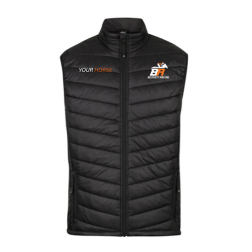 WORKWEAR, SAFETY & CORPORATE CLOTHING SPECIALISTS Men's Personalised Bennett Racing Puffer Vest