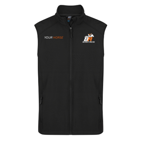 WORKWEAR, SAFETY & CORPORATE CLOTHING SPECIALISTS Men's Personalised Bennett Racing Softshell Vest