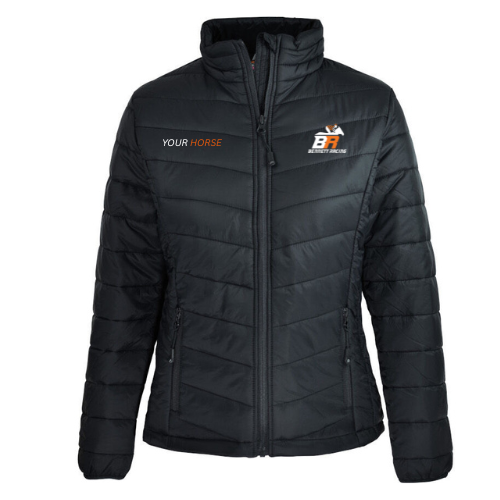 WORKWEAR, SAFETY & CORPORATE CLOTHING SPECIALISTS Women's Personalised Bennett Racing Puffer Jacket