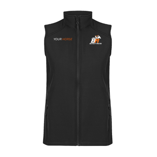 WORKWEAR, SAFETY & CORPORATE CLOTHING SPECIALISTS Women's Personalised Bennett Racing Softshell Vest