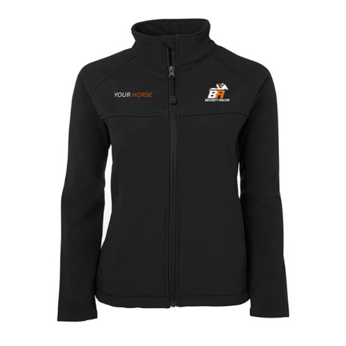 WORKWEAR, SAFETY & CORPORATE CLOTHING SPECIALISTS Ladies Personalised Bennett Racing Softshell Jacket