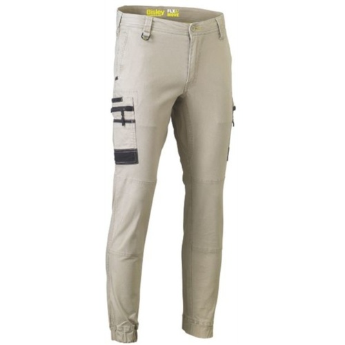 WORKWEAR, SAFETY & CORPORATE CLOTHING SPECIALISTS - FLEX AND MOVE STRETCH CARGO CUFFED PANTS