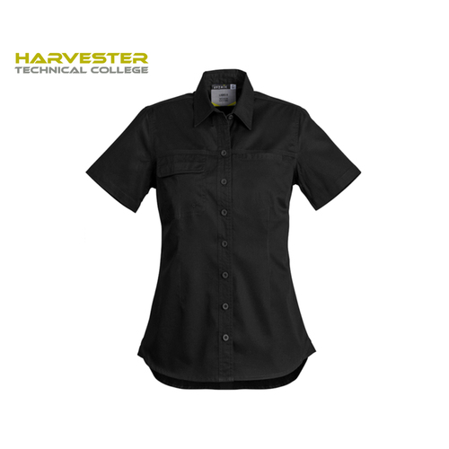 WORKWEAR, SAFETY & CORPORATE CLOTHING SPECIALISTS - HTC Student Ladies Short Sleeve Shirt (Inc Logo)