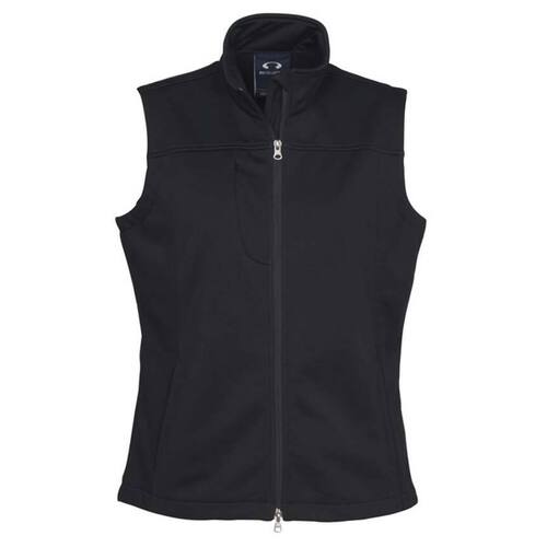 WORKWEAR, SAFETY & CORPORATE CLOTHING SPECIALISTS - Ladies Biz Tech Soft Shell Vest (Inc Logo)