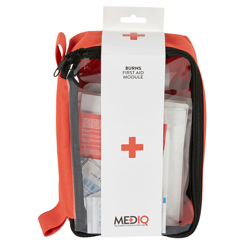 WORKWEAR, SAFETY & CORPORATE CLOTHING SPECIALISTS Mediq Incident Ready First Aid Module Burns In Dark Orange Softpack -Dark Orange-One Size