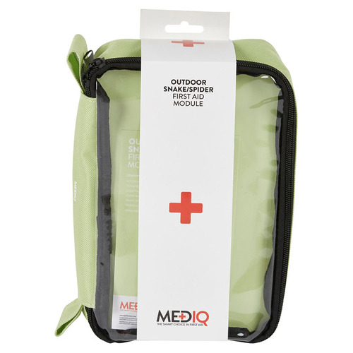 WORKWEAR, SAFETY & CORPORATE CLOTHING SPECIALISTS - Mediq Incident Ready First Aid Module Outdoor / Snake / Spider In Lime Softpack -Lime-One Size