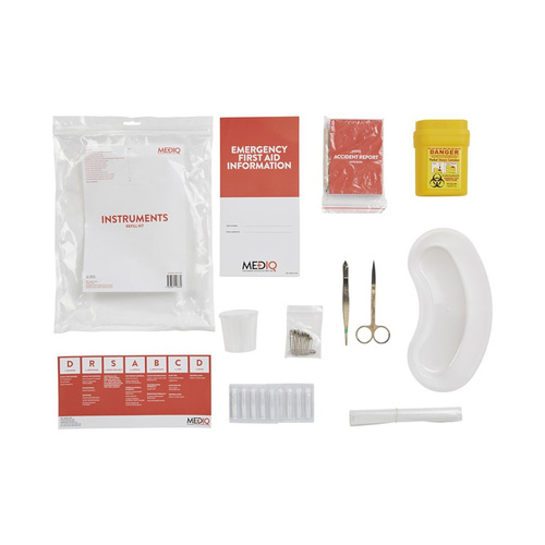 WORKWEAR, SAFETY & CORPORATE CLOTHING SPECIALISTS - FIRST AID KIT REFILL MODULE #1 - INSTRUMENTS