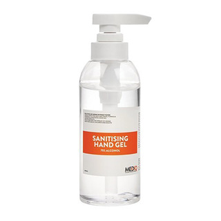 WORKWEAR, SAFETY & CORPORATE CLOTHING SPECIALISTS - Mediq Hand Sanitiser Gel 250Ml-Clear-250ml