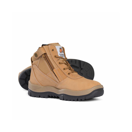 WORKWEAR, SAFETY & CORPORATE CLOTHING SPECIALISTS Wheat Non-Safety Zipsider Boot-Wheat-7