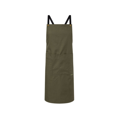 WORKWEAR, SAFETY & CORPORATE CLOTHING SPECIALISTS - FULL BIB APRON WITH POCKETS