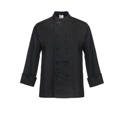 WORKWEAR, SAFETY & CORPORATE CLOTHING SPECIALISTS CLASSIC CHEF JACKET L/S with fold back cuff & pen pocket