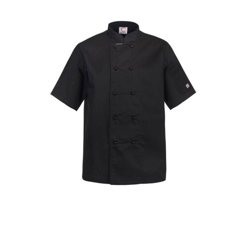 WORKWEAR, SAFETY & CORPORATE CLOTHING SPECIALISTS - CLASSIC CHEF JACKET S/S with pen pocket