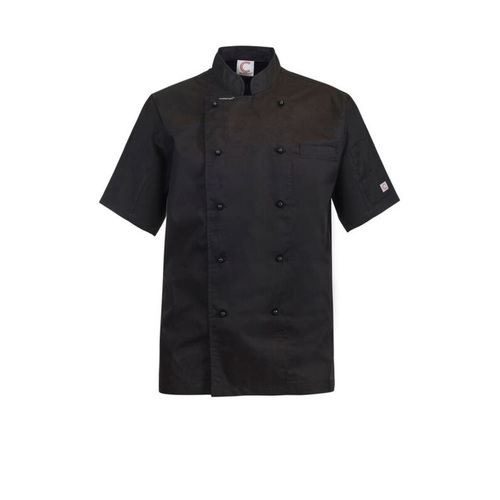 WORKWEAR, SAFETY & CORPORATE CLOTHING SPECIALISTS - LIGHTWEIGHT EXECUTIVE CHEF JACKET S/S with pen pocket