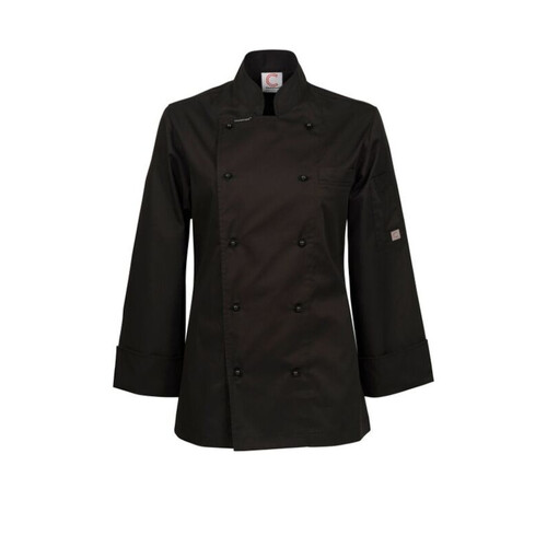 WORKWEAR, SAFETY & CORPORATE CLOTHING SPECIALISTS - LADIES EXECUTIVE CHEF lightweight L/S jacket
