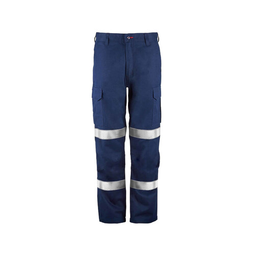 WORKWEAR, SAFETY & CORPORATE CLOTHING SPECIALISTS - Torrent HRC2 Mens Cargo Pant with BioMotion FR Reflective Tape