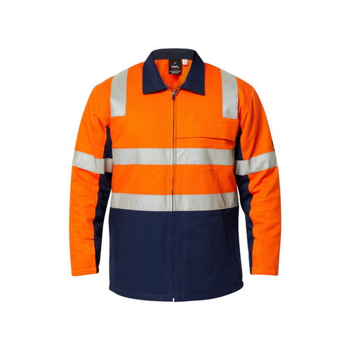WORKWEAR, SAFETY & CORPORATE CLOTHING SPECIALISTS - ETNA HIVIS QUILTED JKT W/TAPE