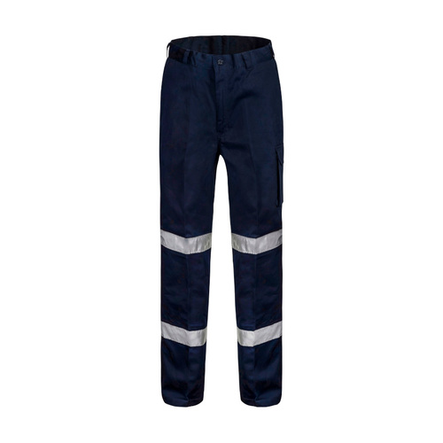 WORKWEAR, SAFETY & CORPORATE CLOTHING SPECIALISTS - MEN'S Mid Weight CARGO Trouser with 3M Tape (#8910)