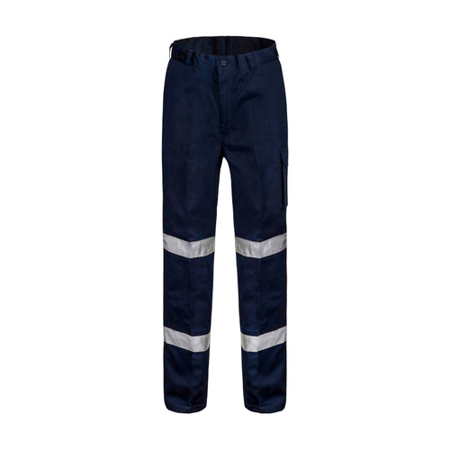 WORKWEAR, SAFETY & CORPORATE CLOTHING SPECIALISTS MEN'S Mid Weight CARGO Trouser with 3M Tape (#8910)