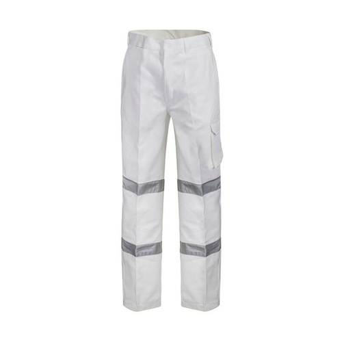WORKWEAR, SAFETY & CORPORATE CLOTHING SPECIALISTS - Cargo Cotton Drill Trouser with 3M reflective tape